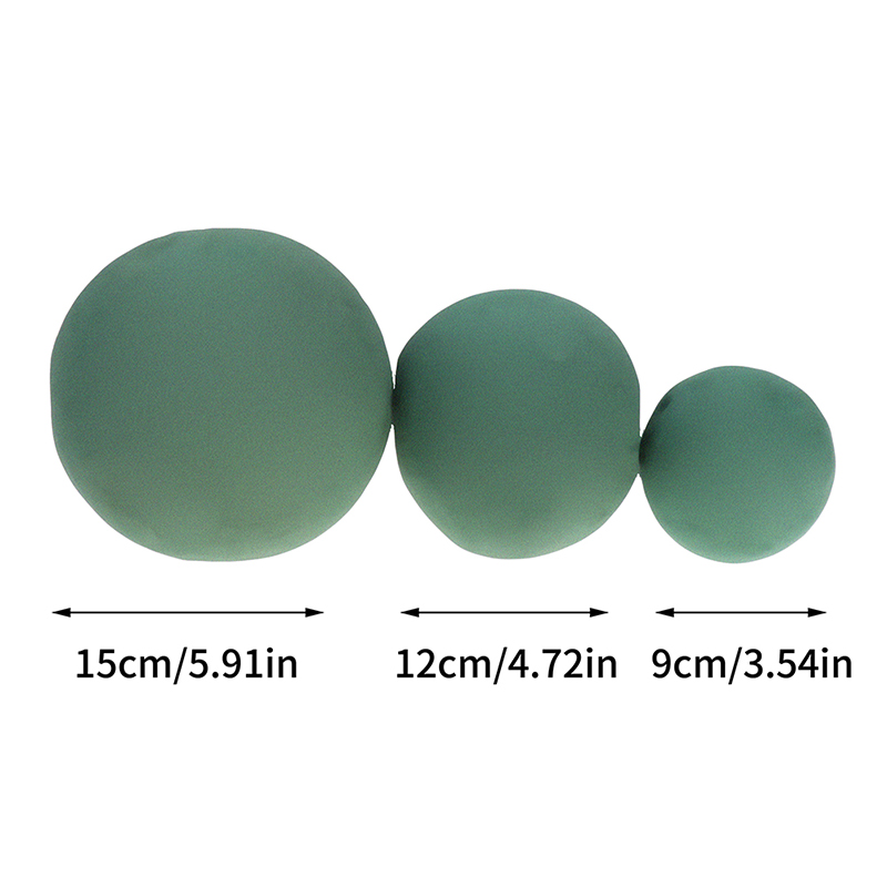 Floral Foam Oasis - BARU! 1 Buah 9/12/15Cm Bulat Hijau