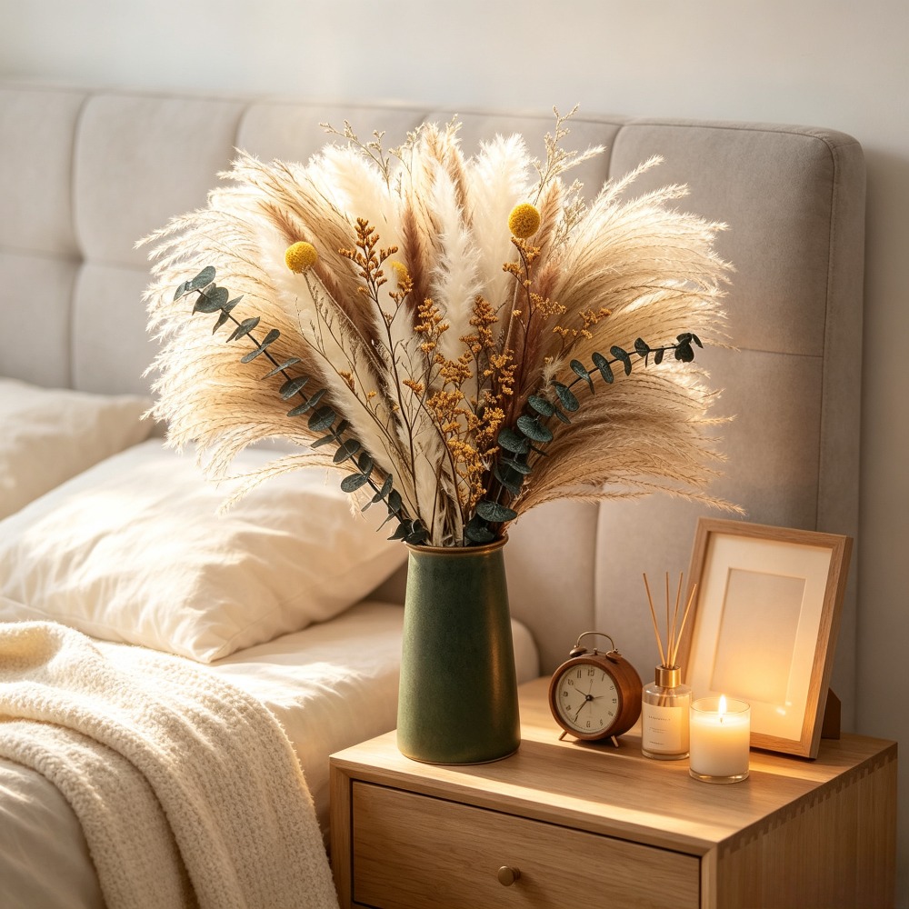Dried Flower Bunch - Buket Bunga Kering, Rangkaian Bunga Kering