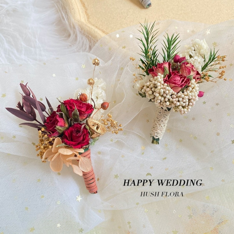 Dried Flower Bunch - Buket bunga kering mini, halus dan