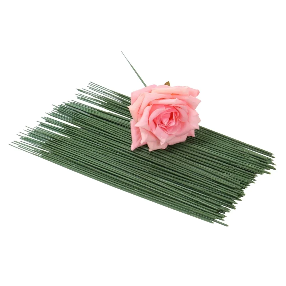 Wire Stem Florist - 100 Buah Batang Pot Buatan Plastik