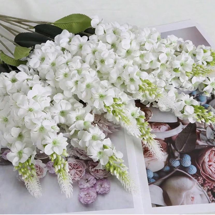 Floral Foam Oasis - 5 Buah Bunga Buatan Shyacinth Rotan
