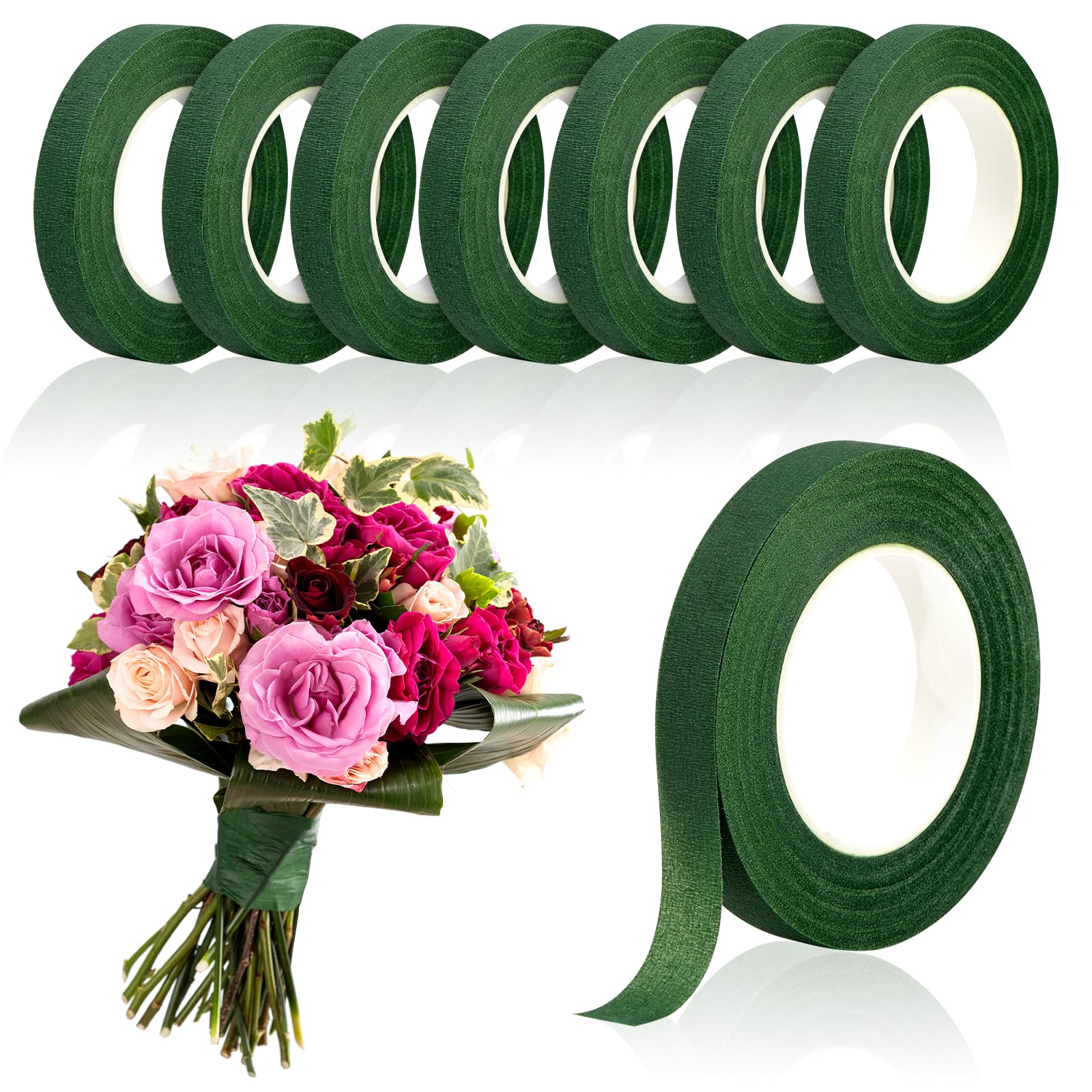 20Yard Pita Bunga Hijau Pita K - Florist Supply Paper ulasan dan harga