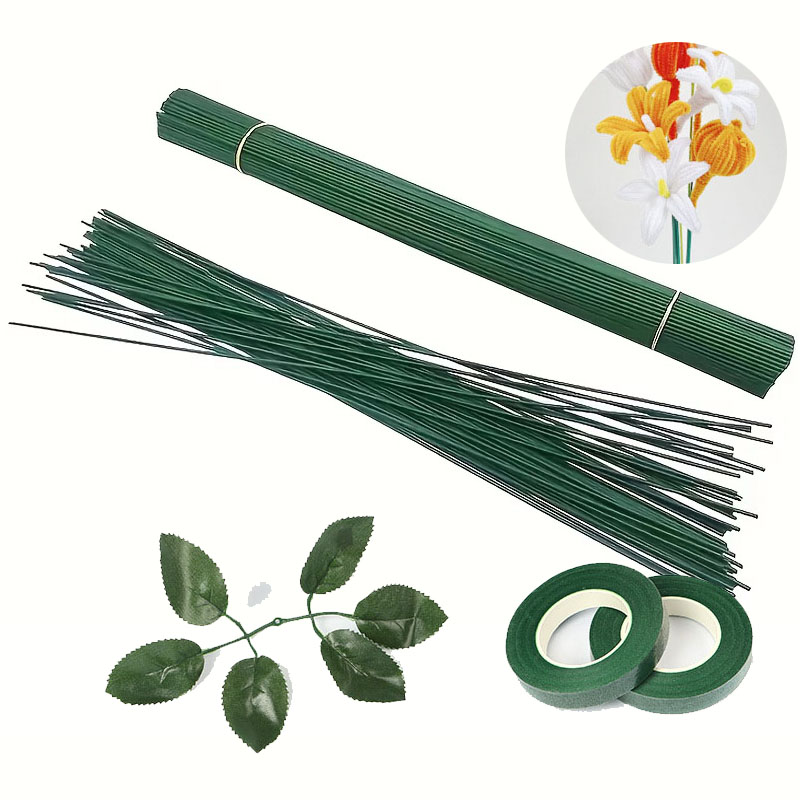 10/20/50 Buah Batang Kawat Bun - Wire Stem Florist ulasan dan harga