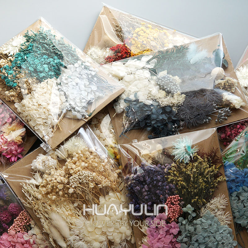1 Pak tanaman buatan bunga asl - Dried Flower Bunch ulasan dan harga