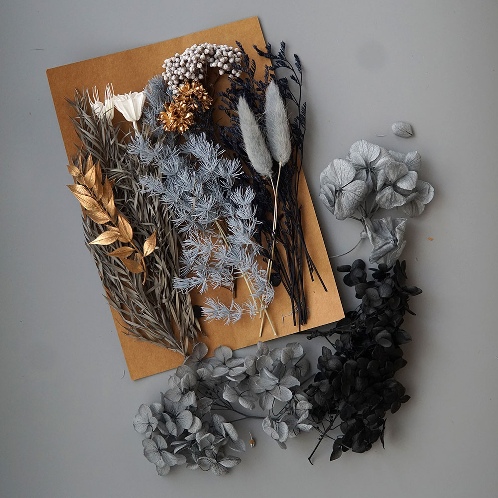 1 Pak tanaman buatan bunga asl - Dried Flower Bunch ulasan dan harga