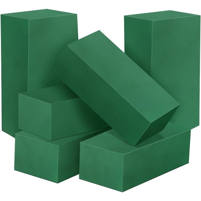 1/3 Buah Blok Busa Bunga Hijau - Floral Foam Oasis ulasan dan harga