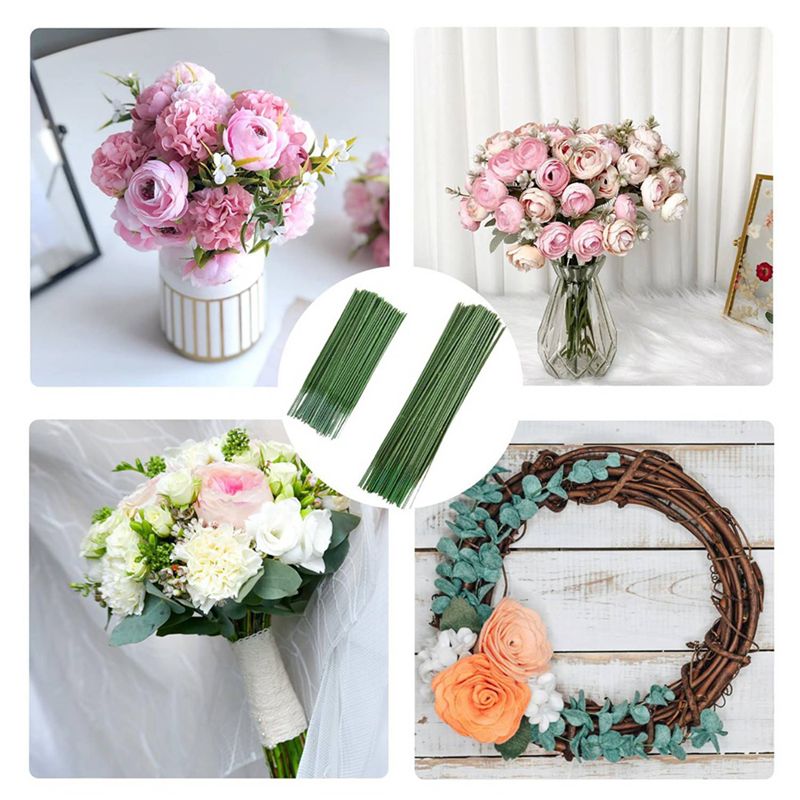 Kawat Florist ABJN, 400Pcs Bat - Wire Stem Florist ulasan dan harga